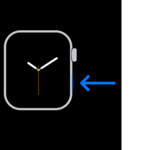 Apple Watchのサイドボタン長押し