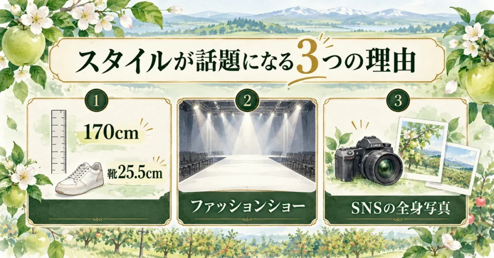 王林のスタイルが話題になる3つの理由
