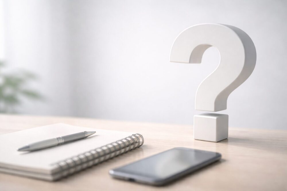 橋本環奈の身長・年齢に関するQ&Aのイメージ(疑問符オブジェ)