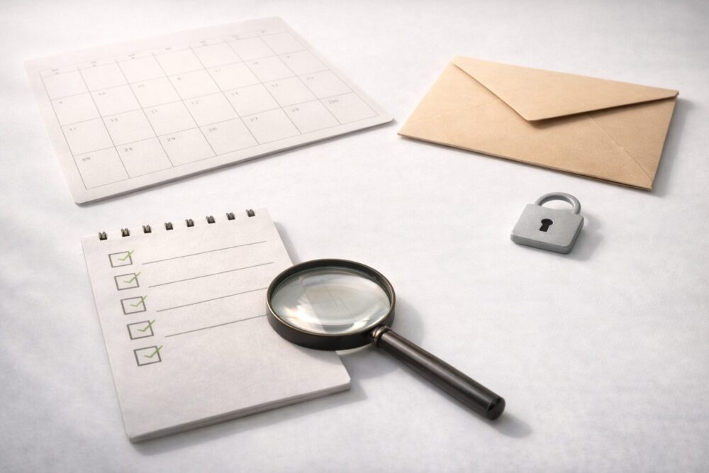 坂東龍汰の結婚発表の有無を公式情報で確認するイメージ(カレンダーと虫眼鏡)