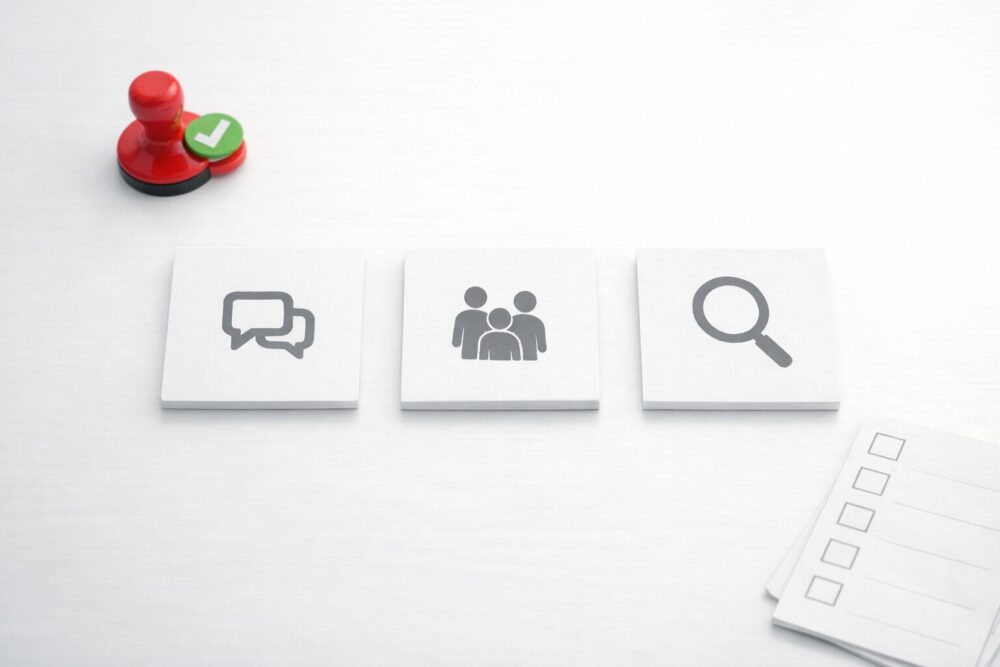 木戸大聖の父・両親検索が増える3つの理由を示す概念画像(家族と虫眼鏡)