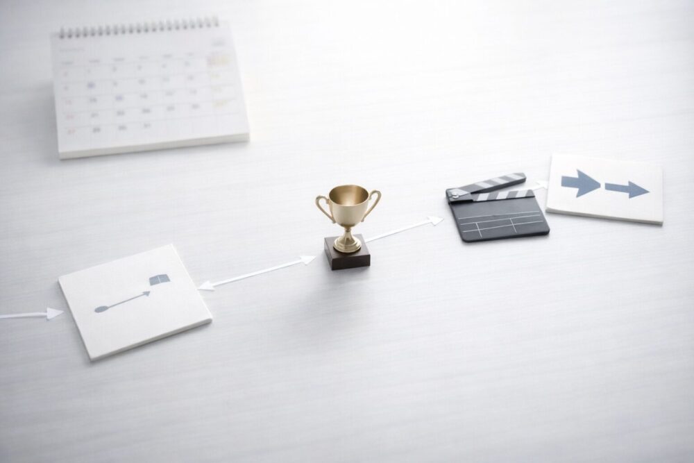 小芝風花の2024年以降トピックス（出演・受賞・移籍）を時系列で整理するイメージ