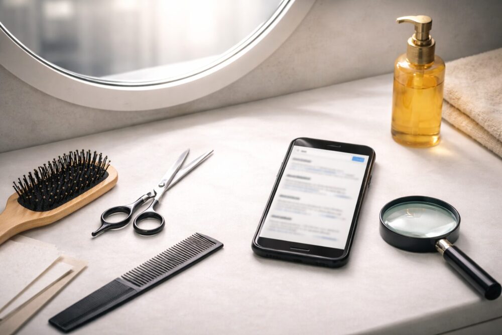 佐藤栞里の髪型が歴代で注目される理由を示すヘアツールと検索のイメージ