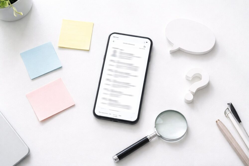 「白石麻衣 父親 医師」が検索される背景を象徴する、検索画面と疑問符のイメージ