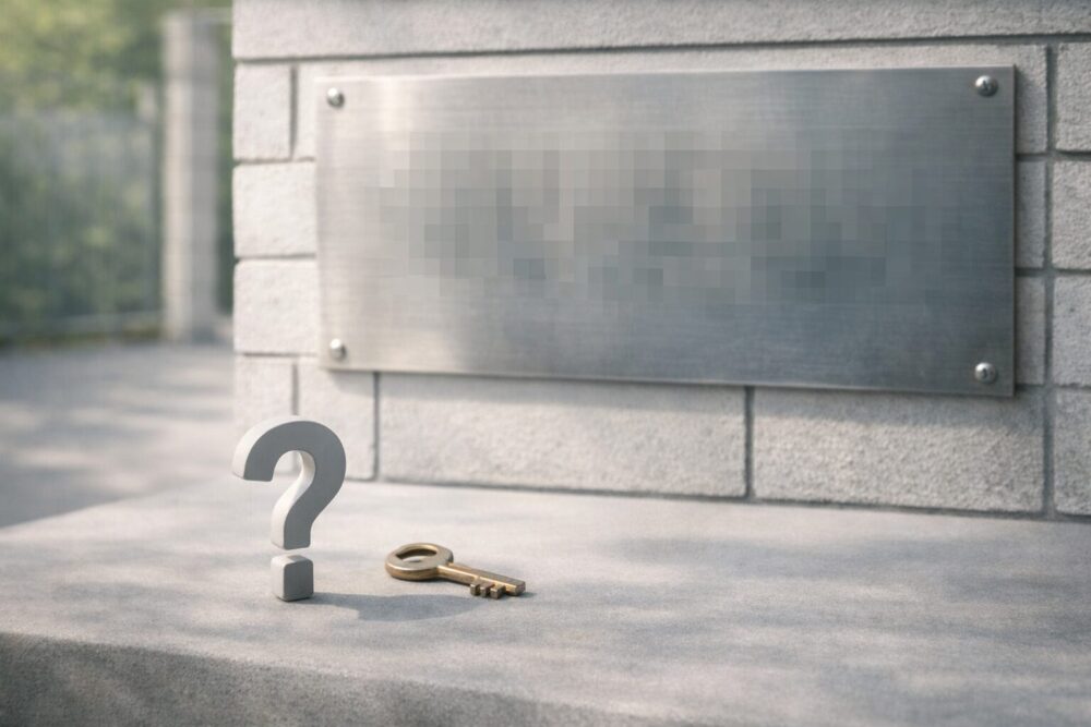 めるるの高校名が公表されていない点を示すイメージ（ぼかしと鍵アイコン）