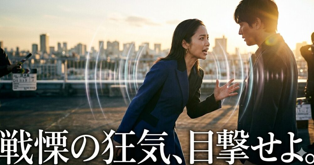 演技哲学第2期:ドラマ「3年A組」のセットで、相手役と強烈な感情をぶつけ合う堀田真由。リアリズム演技と共鳴を体現する。