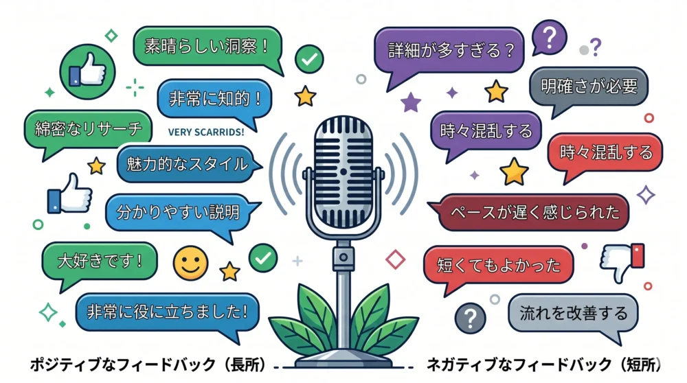 芸能人の政治的発言に対するSNS上の賛成・反対の意見を分かりやすく示したインフォグラフィック風イラスト。