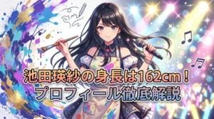 池田瑛紗の身長162cm更新と東京藝大アイドルとしての魅力を解説したブログ記事アイキャッチ画像