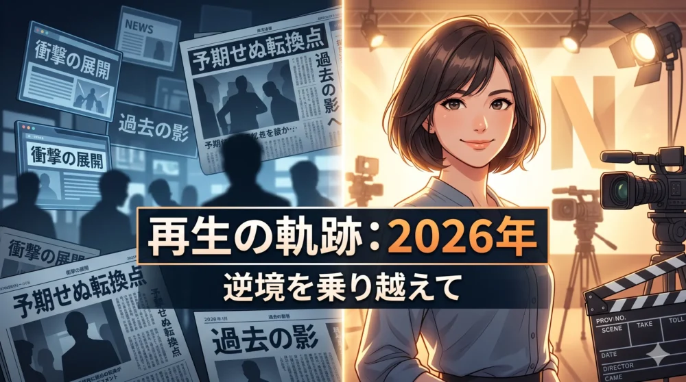 2025年4月に週刊文春が報じた永野芽郁さんの不倫・二股スキャンダルと、SNSでの大炎上をイメージしたイラスト。