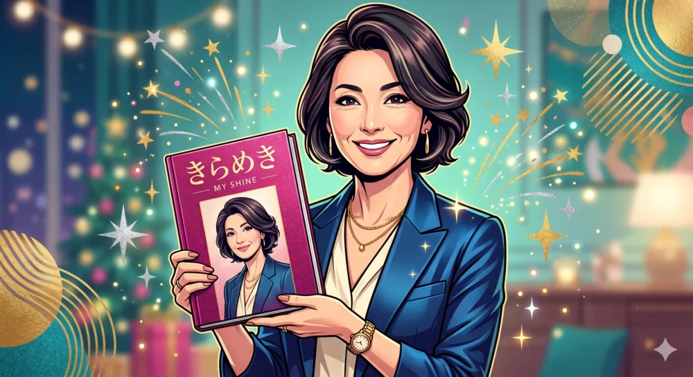 身長164cmで50歳になっても輝き続ける大原かおりのまとめイラスト