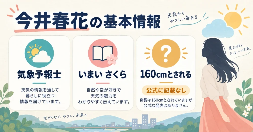 160cmとプロフィールをまとめた図