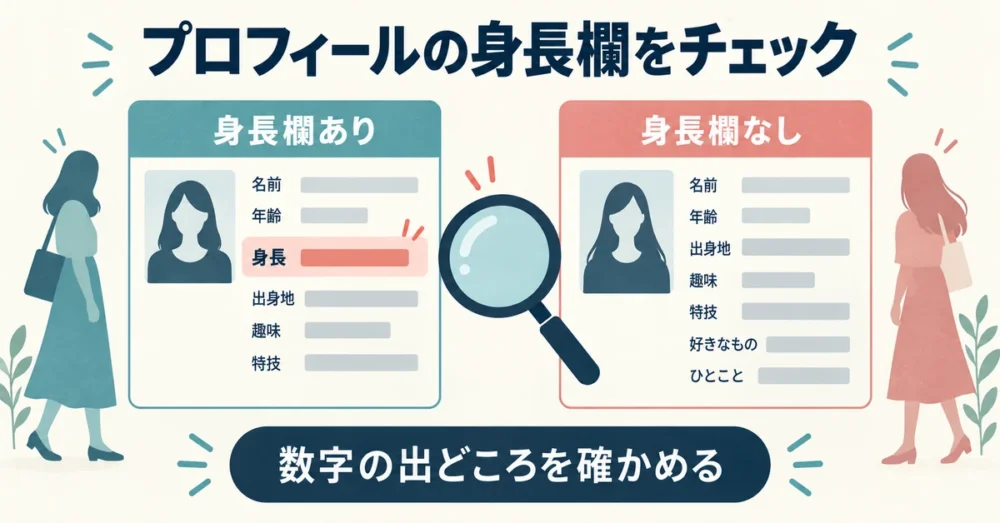 局ごとに身長欄の有無が違うことを示す図