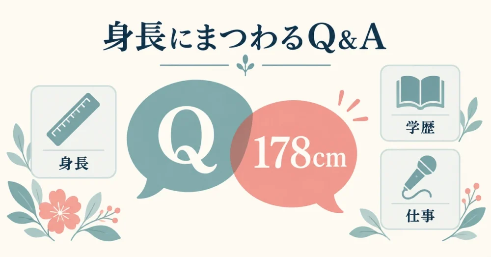 身長に関するQ&Aのイメージ
