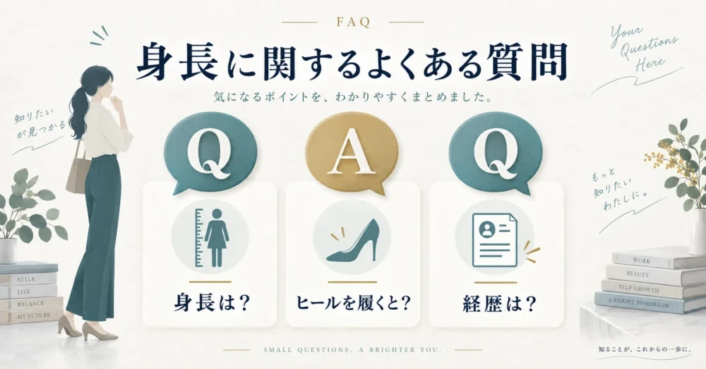 身長に関するQ&Aのイメージ