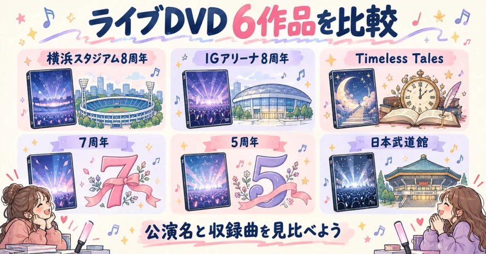 イコラブのライブDVDおすすめ6作品
