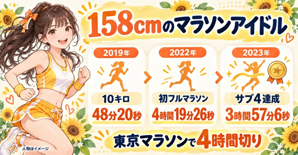 10キロからフルマラソンのサブ4達成までの記録