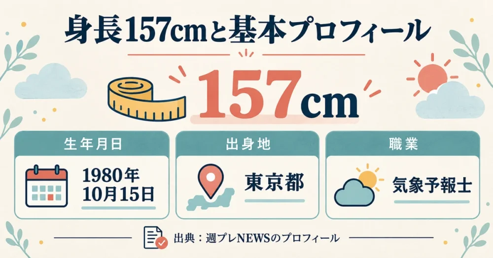 吉井明子の身長157cmを含むプロフィール一覧